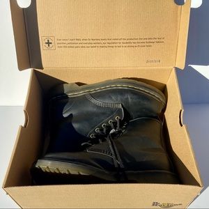 Dr. Martens Vegan 1460 Faux-Leather 8-Eye Lace-Up Boot